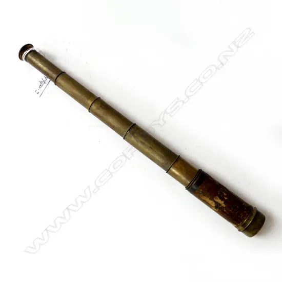 EDWARD DAVIS of LEEDS C1900 POCKET TELESCOPE