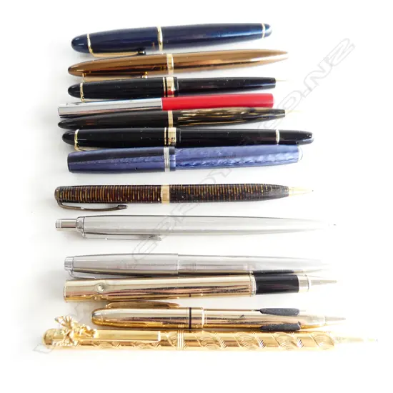 13 ASST. PENS; PARKER ETC