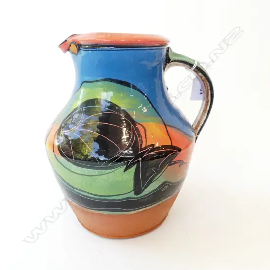 ANDREW VAN DER PUTTEN POTTERY WATER PITCHER H230MM