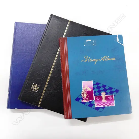 3 NZ STAMP ALBUMS