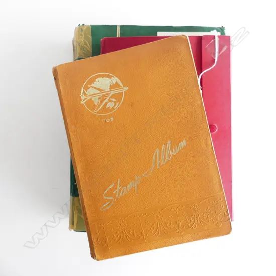 3 AUSTRALIAN STAMP ALBUMS