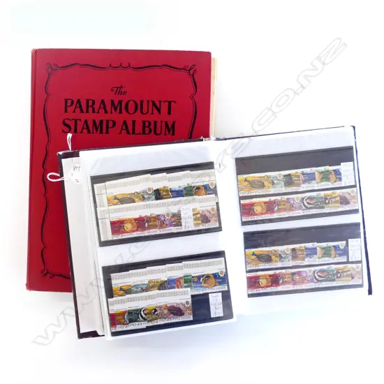 2 WORLD STAMP ALBUMS: 'THEMATICS' & PARAMOUNT