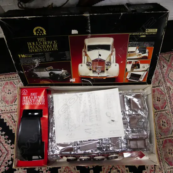 VINTAGE PHANTOM III ROLLS ROYCE KITSET MODEL 1/16SC