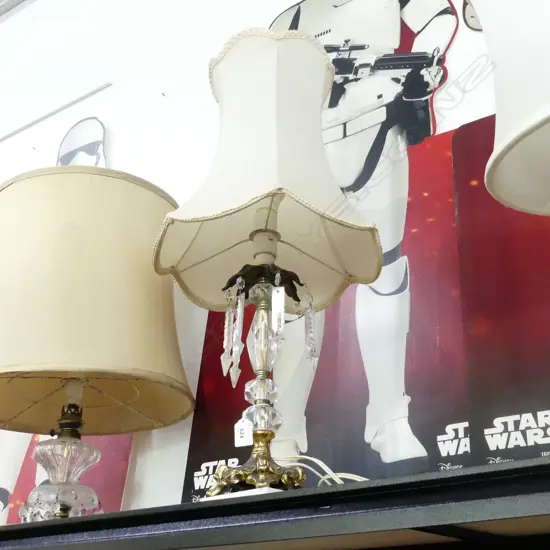 RETRO CRYSTAL LAMP H.725mm