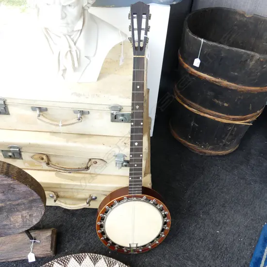 VINTAGE BANJO FOR RESTORATION L.950mm