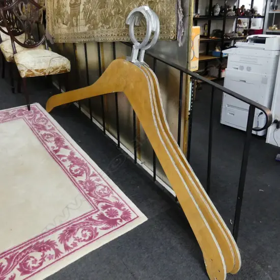 3 HUGE DISPLAY COAT HANGERS W.2000mm