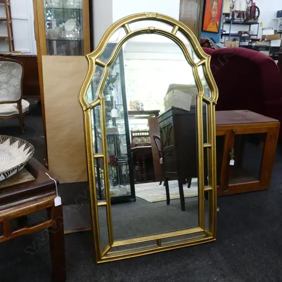 LG GILT FRAMED MIRROR 1100x650mm