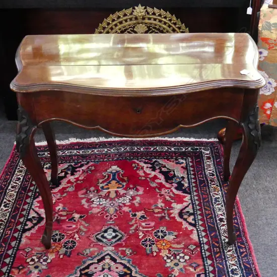 FRENCH STYLE DESK w. DRAWER - SPLIT IN TOP 900x470x740mm