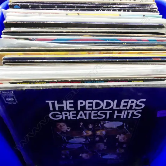 BOX LOT ASSORTED RECORDS II