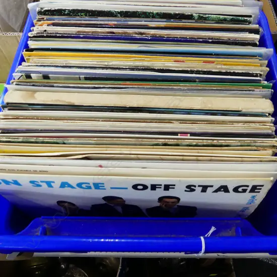 BOX ASSORTED RECORDS