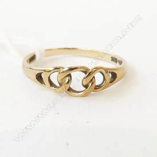 9ct DRESS RING, 1.4gm