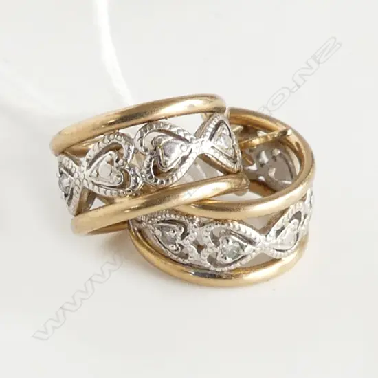 PR 9ct GOLD HUGGIE EARRINGS 2.2gms WITH SMALL DIAMONDS