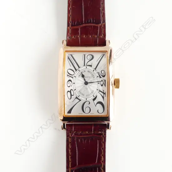 COPY FRANK MULLER ROSE GOLD plated WRIST WATCH