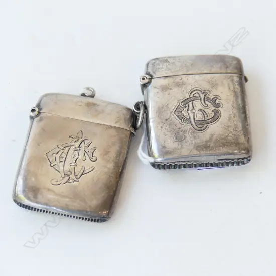 2 HALLMARKED STG SILVER VESTAS 43gm
