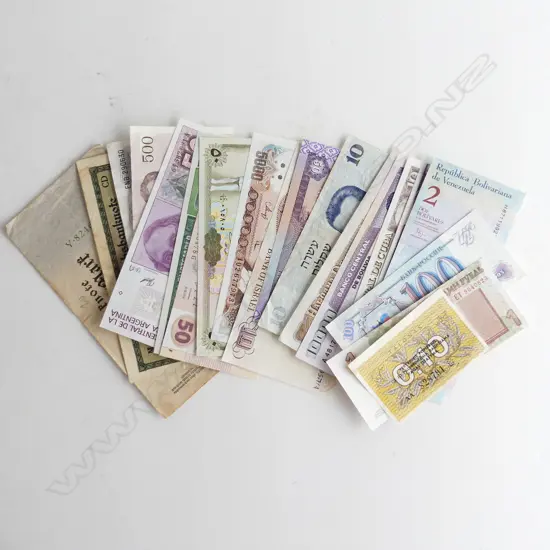 20 ASST. WORLD BANK NOTES