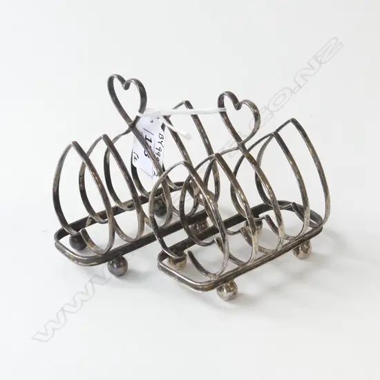 PR S/SILVER TOAST RACKS H95MM142GRMS
