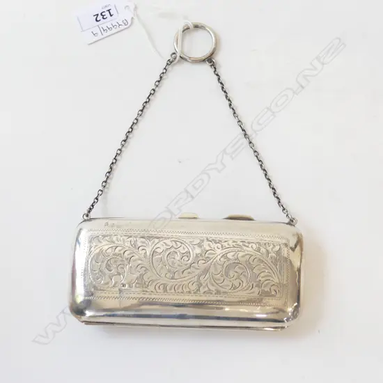 S/SILVER  PURSE  91GRMS