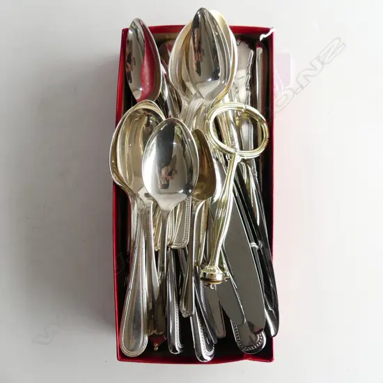 BOX ASST. SILVER PLATE CUTLERY