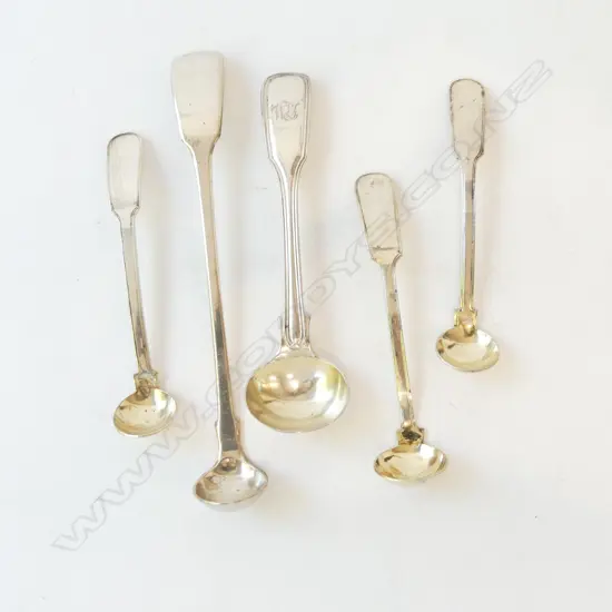 5 STG SILVER SPOONS 79gm