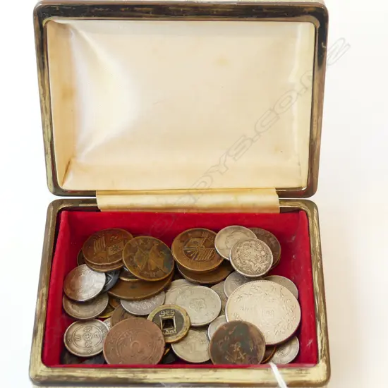 BOX ASST. CHINESE COINS
