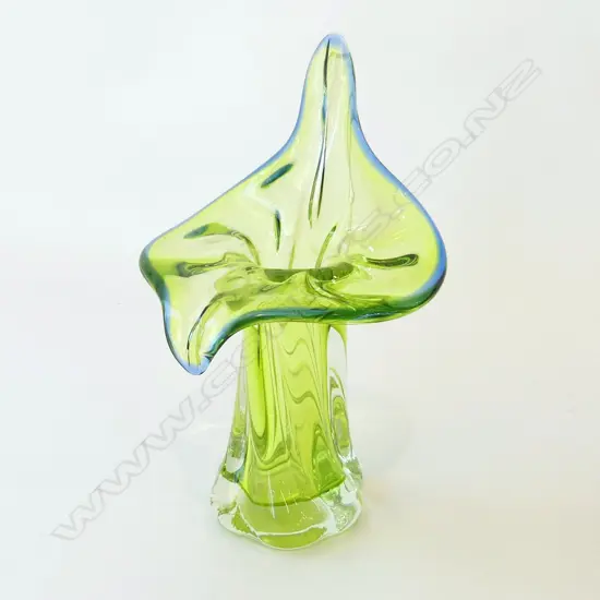 ART GLASS VASE H.280mm