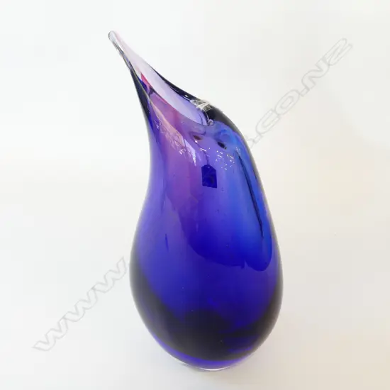 ART GLASS VASE H.370mm