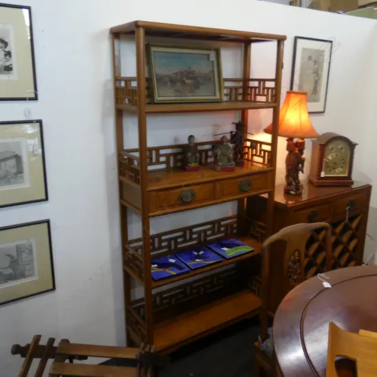 ORIENTAL BOOKSHELVES 875x305x1770mm