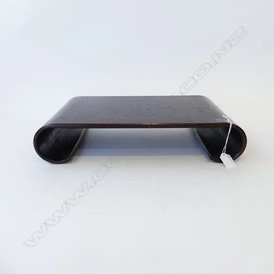 JAPANESE EBONISED DISPLAY TABLE W.420mm