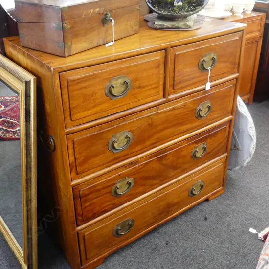 ORIENTAL CHEST OF 5 DRAWERS 1015x485x1015mm