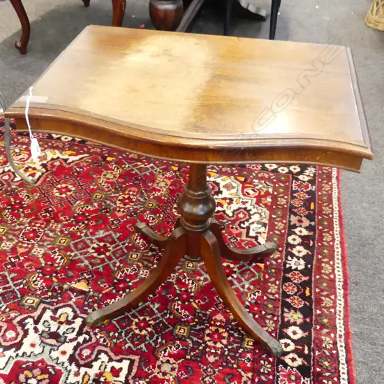 REGENCY STYLE MAHOGANY SIDE TABLE 560x405x595mm