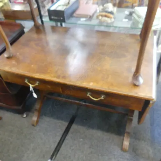 REGENCY STYLE DROP LEAF TABLE 950x560x740mm