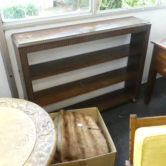 OAK BOOKSHELVES 1220x270x940mm