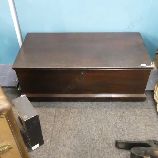 COLONIAL KAURI BLANKET CHEST / GLORY BOX w. KEY 960x485x325mm