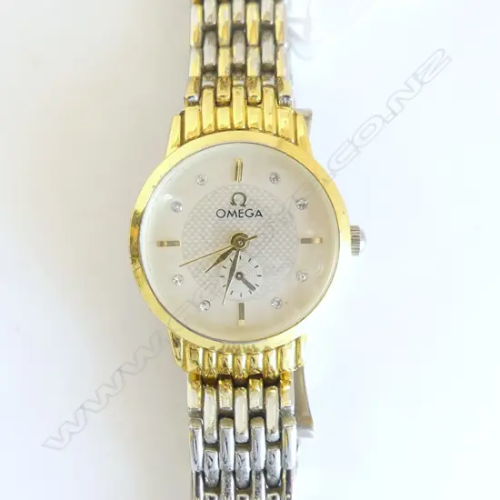 OMEGA LADIES DE VILLE 1019 WRISTWATCH gold plate not running