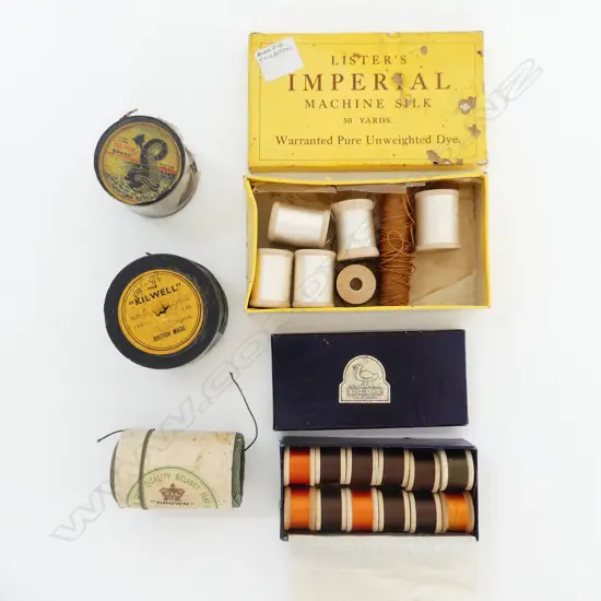 Alan Pye fishing collection: SELECTION LINES AND SILKS