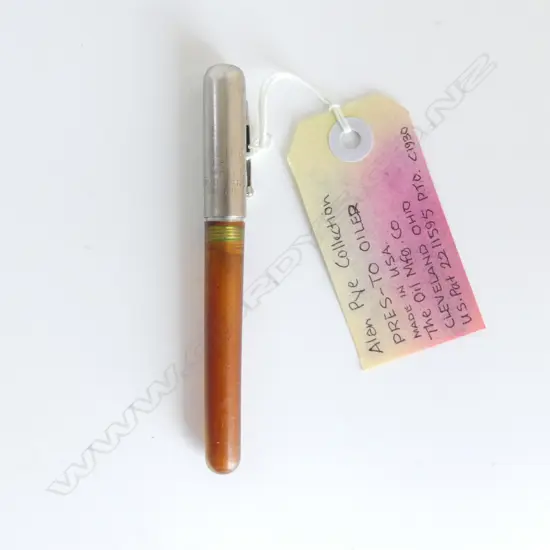 'PRES-TO-OILER' MADE IN CLEVELAND