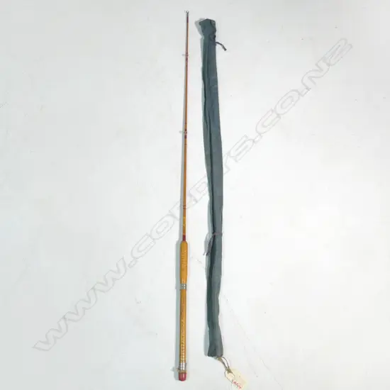 KILWELL 'K B02' BOAT ROD made in ROTORUA w original bag. USED FOR TROLLING & HARLING FLYS