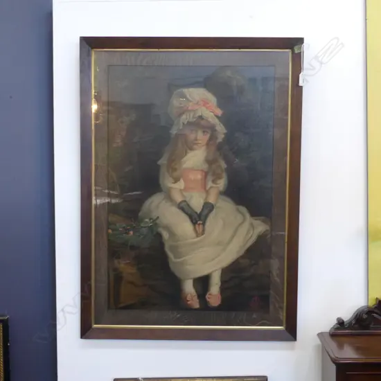 ANTIQUE PEARS PRINT 'CHERRY RIPE' 685x455mm