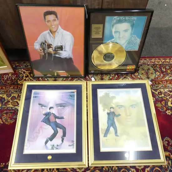 4 ASST. ELVIS ARTWORKS