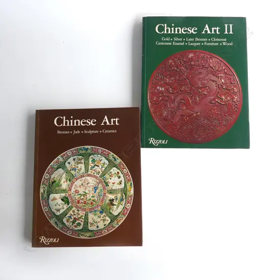 CHINESE ART VOLS I & II 980 FINE TEXT SUPERB ILLUSTRATIONS