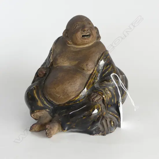 OLD POTTERY BUDDHA H.170MM