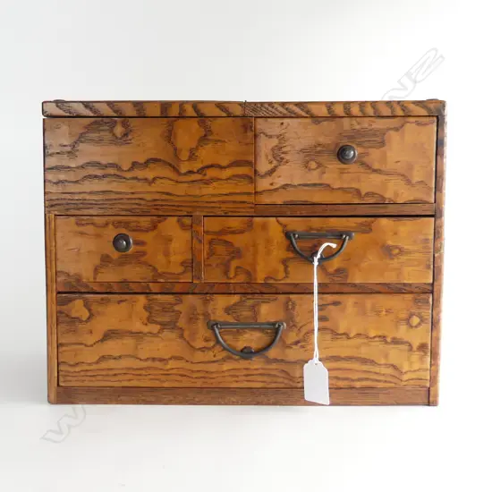 SEWING BOX MAPLE WOOD, 320 x 170 x 250mm