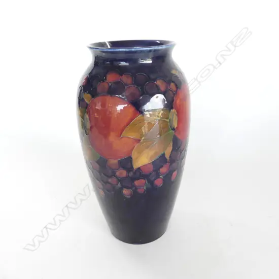 MOORCROFT POMMEGRANITE TALL VASE AF