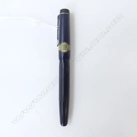 VINTAGE CUB S.85 FOUNTAIN PEN 14CT NIB INDIGO BLUE