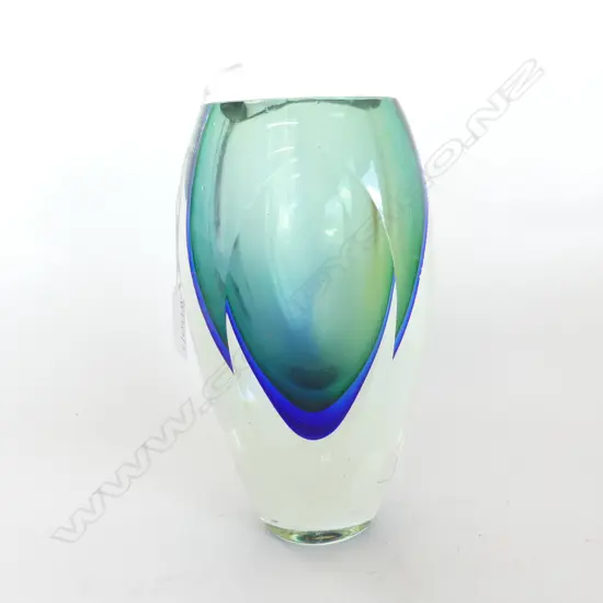 ART GLASS VASE H.220mm