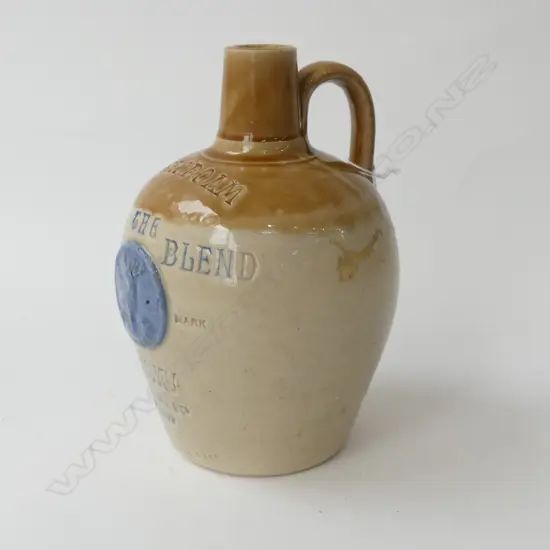 SCOTTISH STONEWARE WHISKY BOTTLE JEROBOAM ROYAL BLEND H200MM