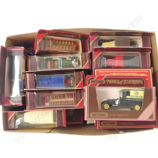 20 ASST. MATCHBOX 'MODELS OF YESTERYEAR' 