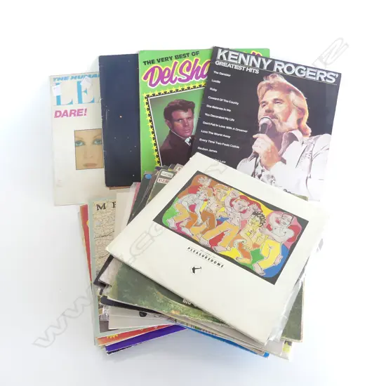 ASST. RECORDS; FRANKIE GOES TO H, HUMAN LEAGUE, POLICE, ETC