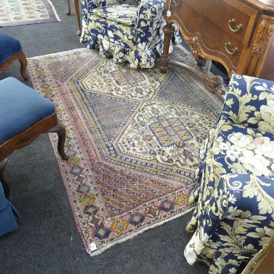 LG HAND KNOTTED WOOL PILE RUG 1900x1500mm