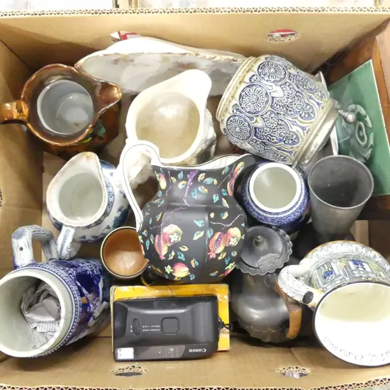 ASST. CHINA JUGS ETC